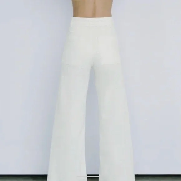 ZARA // The Marine Straight in Off-White - Picture 5 of 7